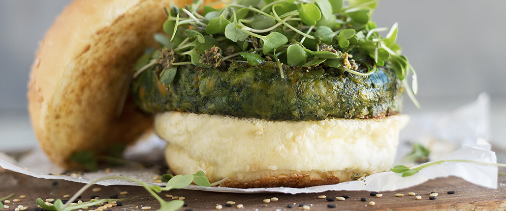 Série verde: hambúrguer vegetariano